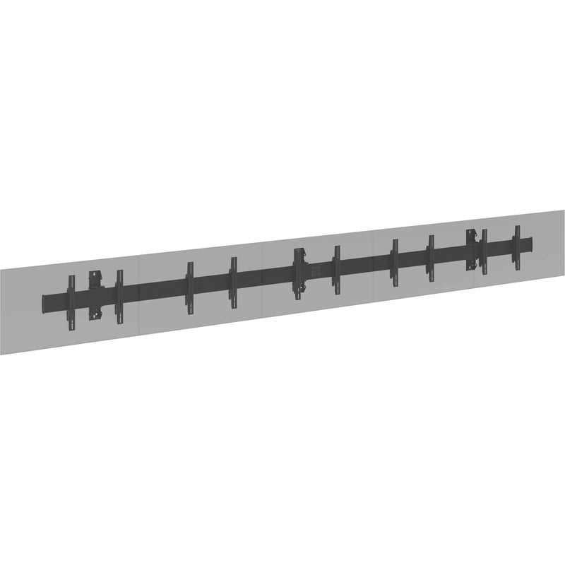 Chief Fusion Large Wall 5 x 1 Modular Menu Board Mount (Landscape)