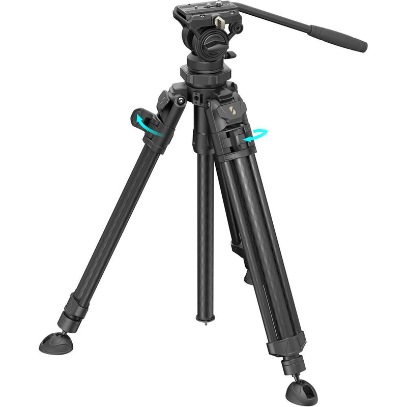 SmallRig AD-50 Pro Lightweight Video Carbon Fiber Tripod System