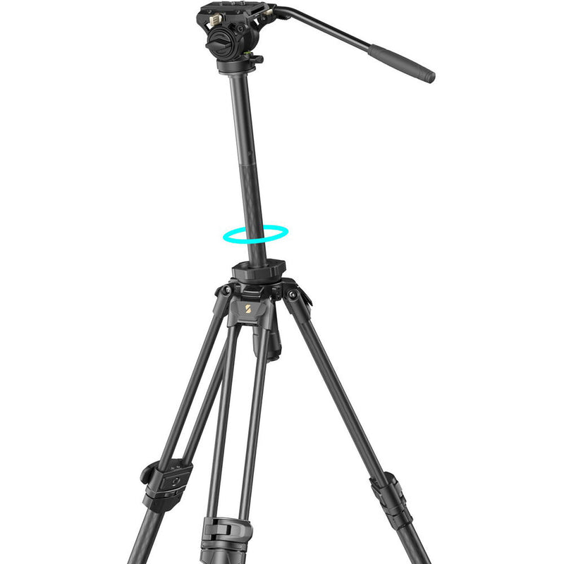SmallRig AD-50 Pro Lightweight Video Carbon Fiber Tripod System