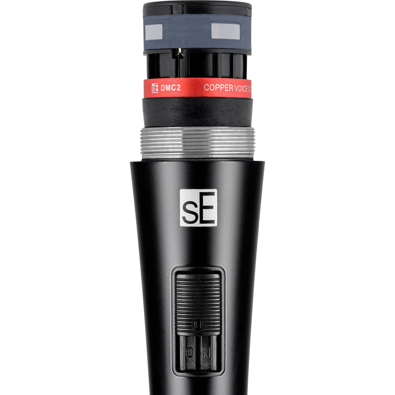 sE Electronics V2 SWITCH Dynamic Handheld Microphone with XLR to 1/4" Cable