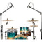 HERCULES Stands EZ Clutch Tripod Microphone Stand with Telescoping Hideaway 2-in-1 Boom