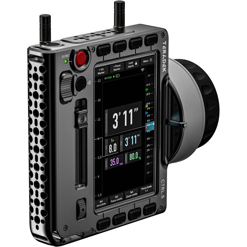 Teradek RT FIZ Wireless Lens Control Kit with CTRL.5, MDR.X & MOTR.S Max