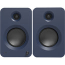 Kanto Living Ren 2-Way Active Wireless Bookshelf Speakers (Pair, Matte Blue)