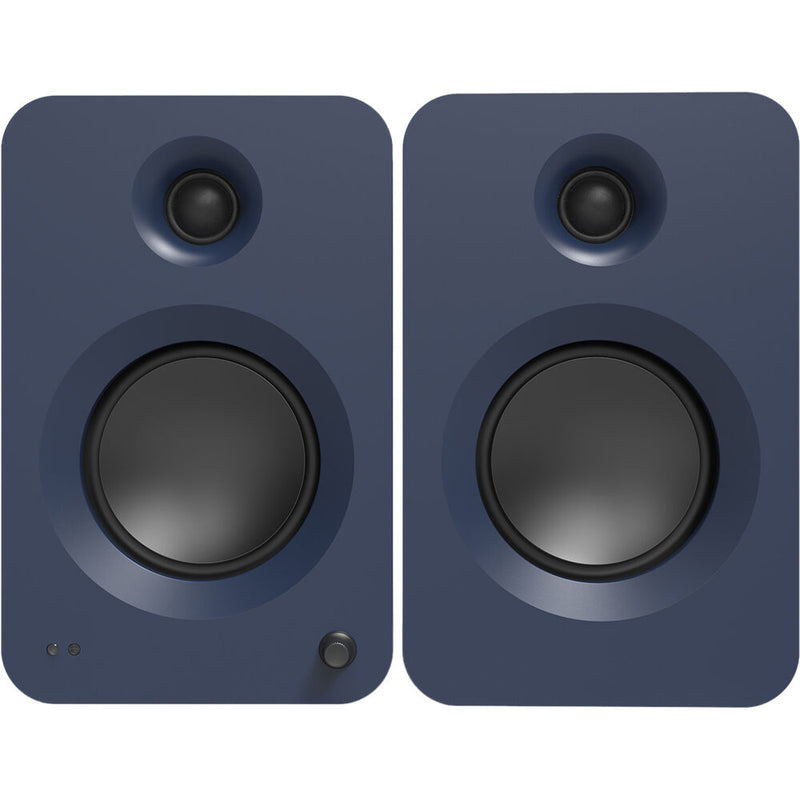 Kanto Living Ren 2-Way Active Wireless Bookshelf Speakers (Pair, Matte Blue)