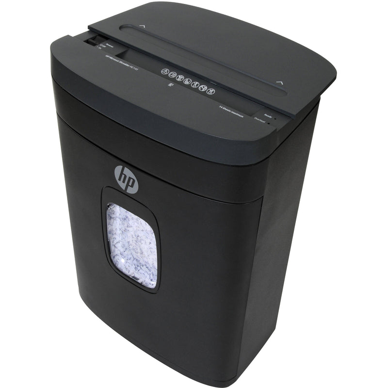 HP MC145 Micro-Cut 14-Sheet Paper Shredder (Black)