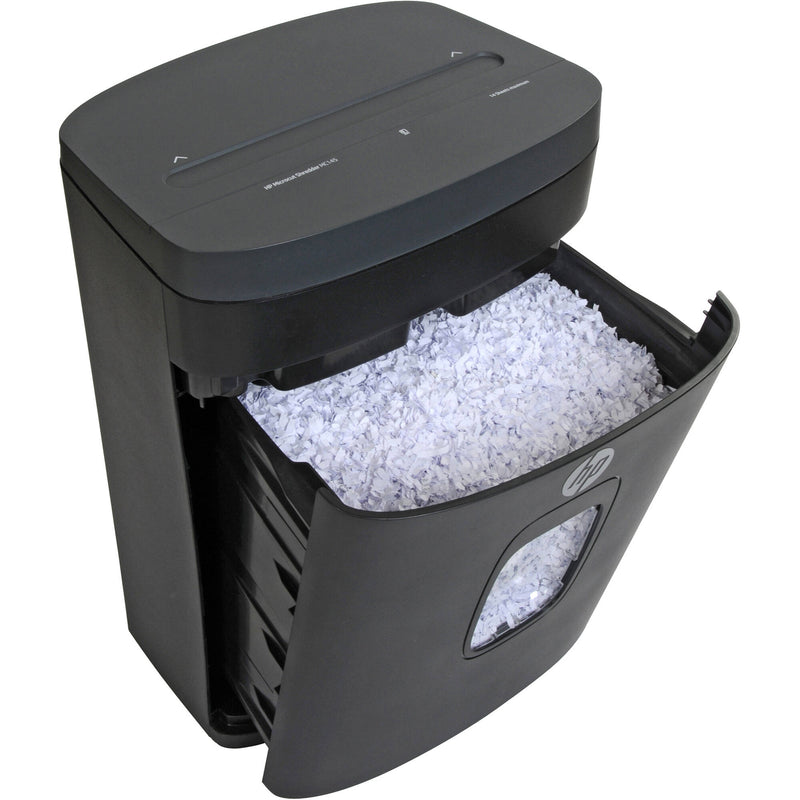 HP MC145 Micro-Cut 14-Sheet Paper Shredder (Black)