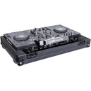Headliner Low-Profile Flight Case with Wheels for Pioneer DJ XDJ-RX3 (Pitch Black)