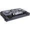Headliner Low-Profile Flight Case with Wheels for Pioneer DJ XDJ-RX3 (Pitch Black)
