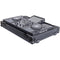 Headliner Low-Profile Flight Case with Wheels for Pioneer DJ XDJ-RX3 (Pitch Black)