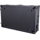 Headliner Flight Case with Laptop Platform and Wheels for Pioneer DJ DDJ-REV7 (Pitch Black)