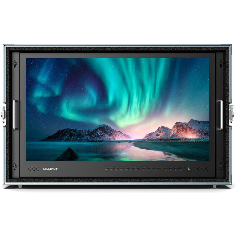 Lilliput BM281-4KS 28" Carry-On 4K Broadcast Director Monitor (Gold Mount)