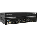 Smart-AVI 4-Port Single-Head DisplayPort KVM Switch with USB 2.0 and Audio