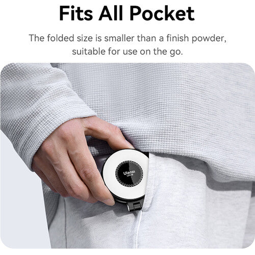 Ulanzi LM19 MagSafe LED Selfie Ring Light (Black)