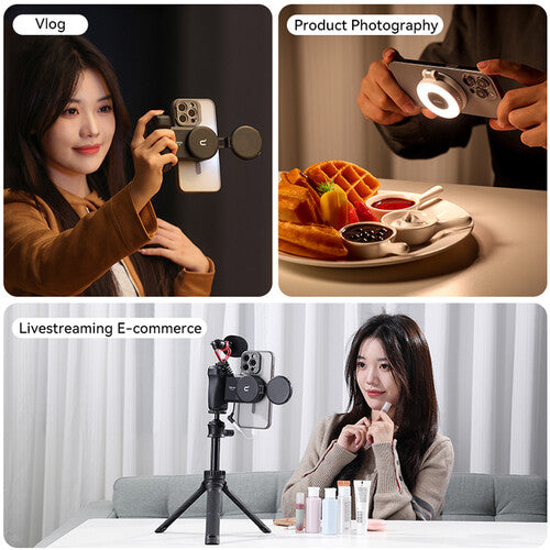 Ulanzi LM19 MagSafe LED Selfie Ring Light (Black)