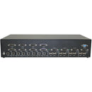 Smart-AVI 8-Port DVI-D KVM Matrix Switch with Audio and USB 2.0 Support (4-Users)