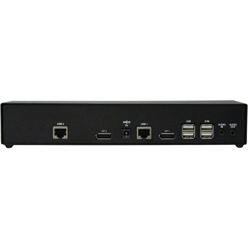 Smart-AVI DPX-XT-2P-RX-S Dual-Head DisplayPort KVM Receiver with Audio & USB 2.0
