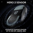 Logitech G PRO X SUPERLIGHT 2 DEX LIGHTSPEED Wireless Mouse (Black)