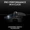 Logitech G PRO X SUPERLIGHT 2 DEX LIGHTSPEED Wireless Mouse (Black)