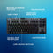 Logitech G G915 X LIGHTSPEED TKL LP Wireless RGB Mechanical Gaming Keyboard (Carbon, GL Clicky)