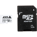 Axis Communications 512GB Surveillance UHS-I microSDXC Memory Card with SD Adapter