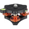 K&F Concept Tri-Wheel Tripod Leveling Base