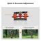 K&F Concept Tri-Wheel Tripod Leveling Base