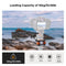 K&F Concept Tri-Wheel Tripod Leveling Base