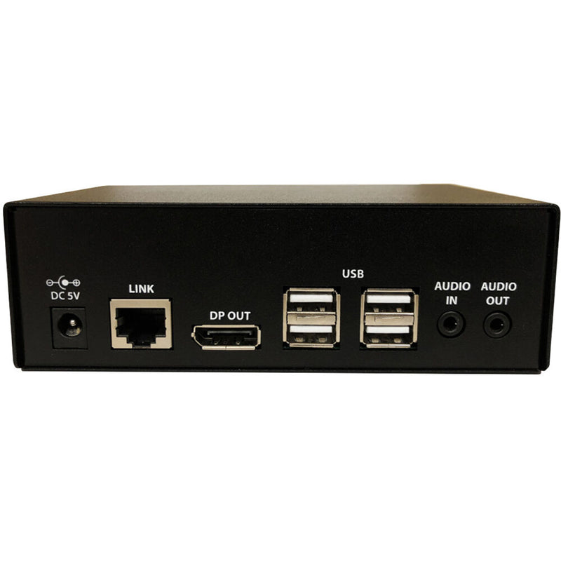Smart-AVI DPX-XT-RX-S Single-Head DisplayPort KVM Receiver with Audio & USB 2.0