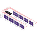 Smart-AVI HDS8P-V2-S 8-Port HDMI Splitter Version 2