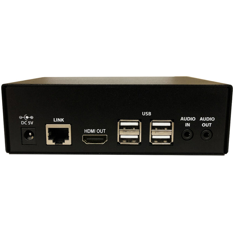 Smart-AVI HDX-XT-RX-S Single-Head HDMI 4K KVM Extender Receiver with USB 2.0