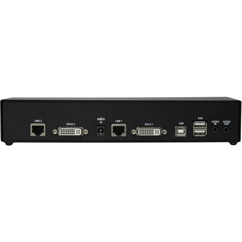 Smart-AVI Dual-Head DVI-D USB 2.0 Audio CAT5/5e/6 Extender Transmitter