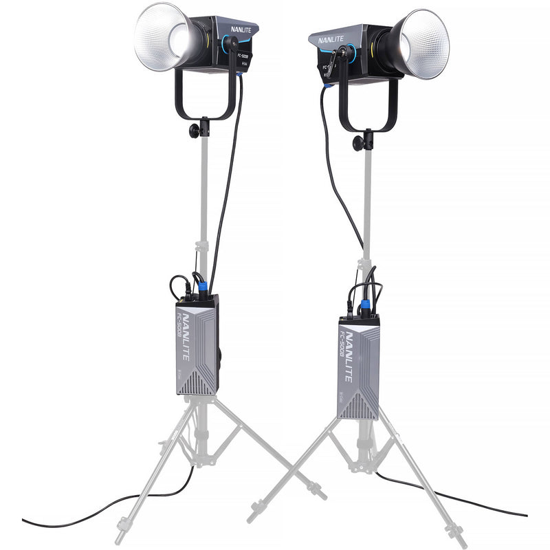 Nanlite FC-500B Bi-Color LED Spotlight (2-Light Kit)