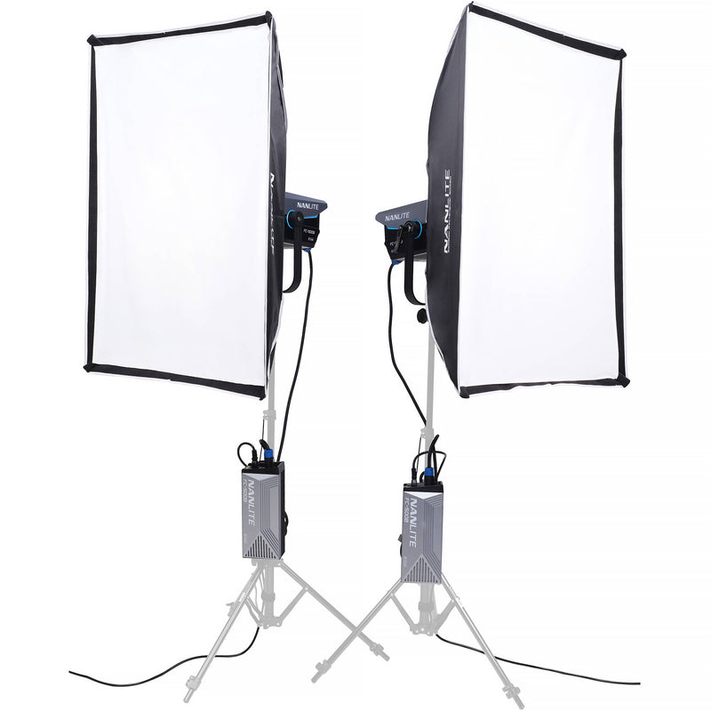Nanlite FC-500B Bi-Color LED Spotlight (2-Light Kit)