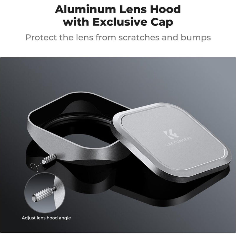 K&F Concept Nano-X Lens Hood and Cap for Select FUJIFILM Cameras