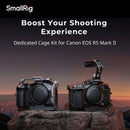 SmallRig "Black Mamba" Camera Cage Kit for Canon EOS R5 Mark II