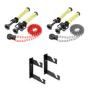 Impact Varidrive with Red/Gray Metal Chains and Dual Hook Kit