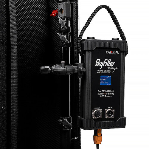 FotodioX SkyFiller Wings Prizmo Edition 1x4 RGB+ Folding LED Panel with Softbox & Grid