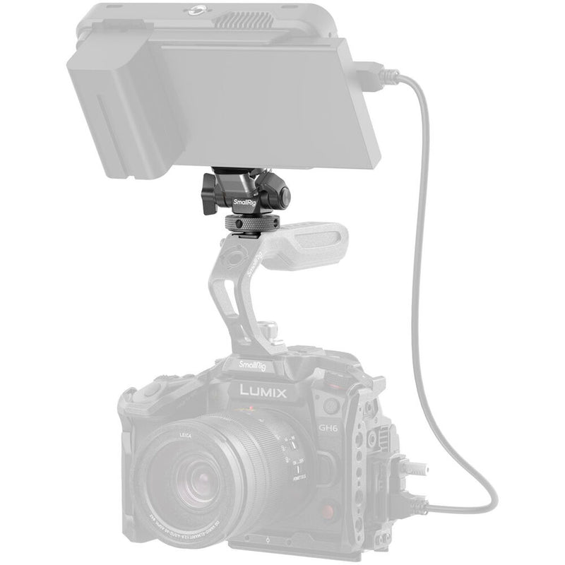 SmallRig HawkLock Quick Release Monitor Support with H21 Cold Shoe Mount