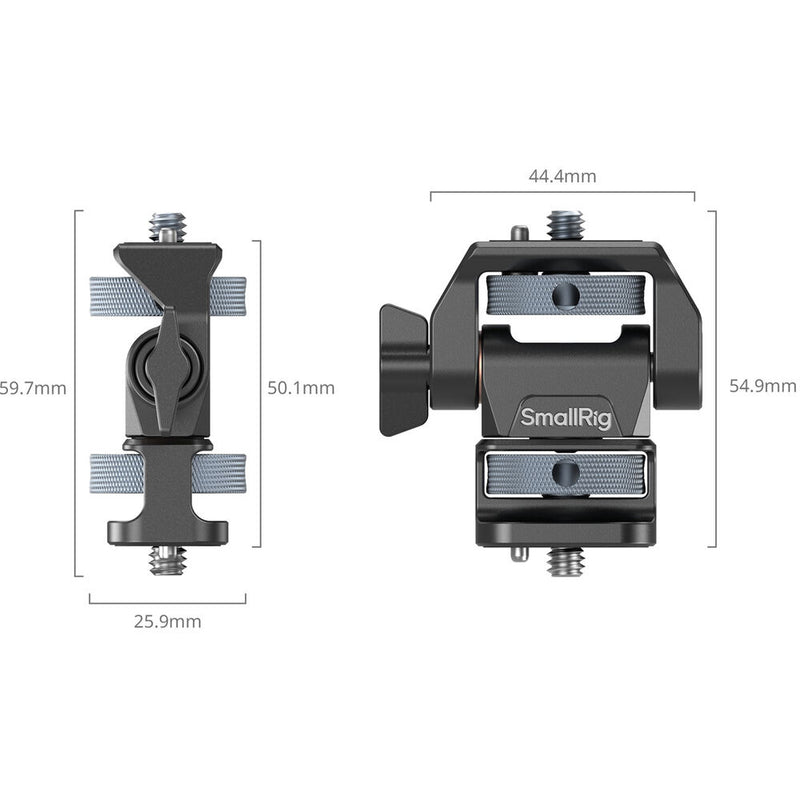 SmallRig Swivel and Tilt Adjustable Monitor Support with 1/4"-20 Screws