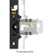 Chief TiLED 10x5 dvLED Wall Mount Kit for 245" LG MAGNIT UStretch