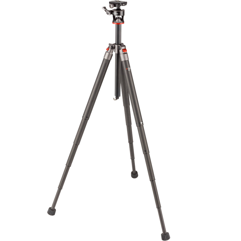 Oben CQL-13 Compact Carbon Fiber Travel Tripod with Ball Head