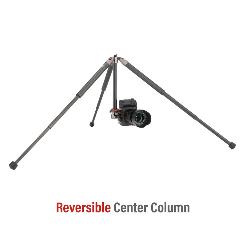 Oben CQL-13 Compact Carbon Fiber Travel Tripod with Ball Head