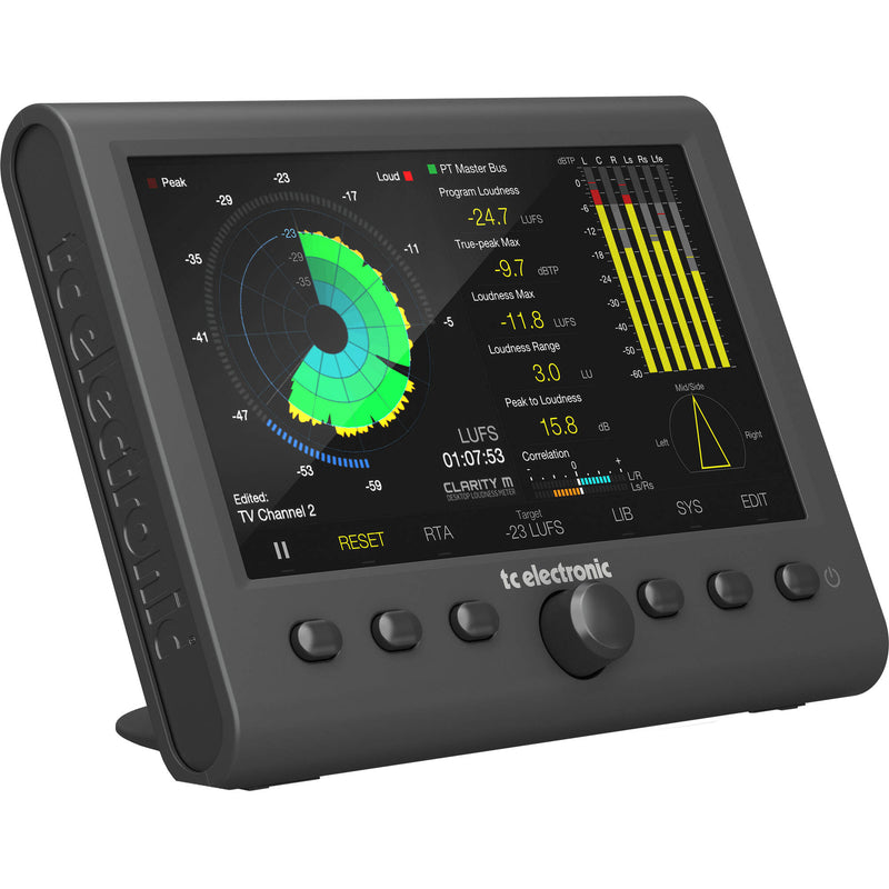TC Electronic Clarity M Multichannel Audio Loudness Meter