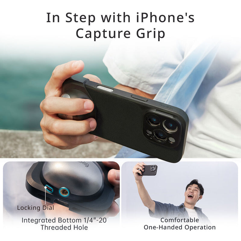 SmallRig FilMov 17mm Threaded Lens Mount Plate for iPhone 16 Series Cases