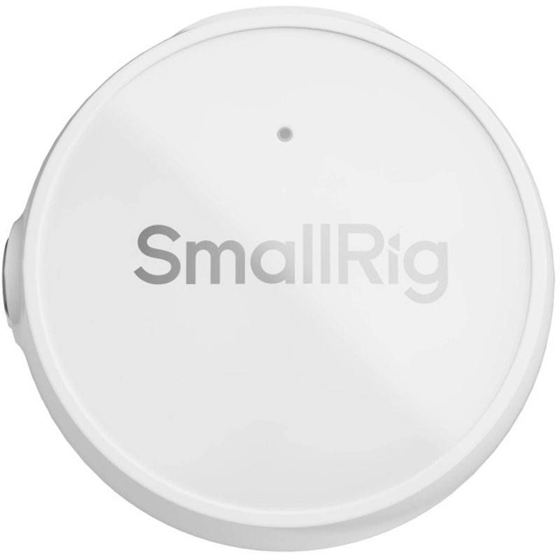 SmallRig S 60 2-Person Wireless Microphone System with USB-C Connector for Mobile Devices (2.4 GHz, White)