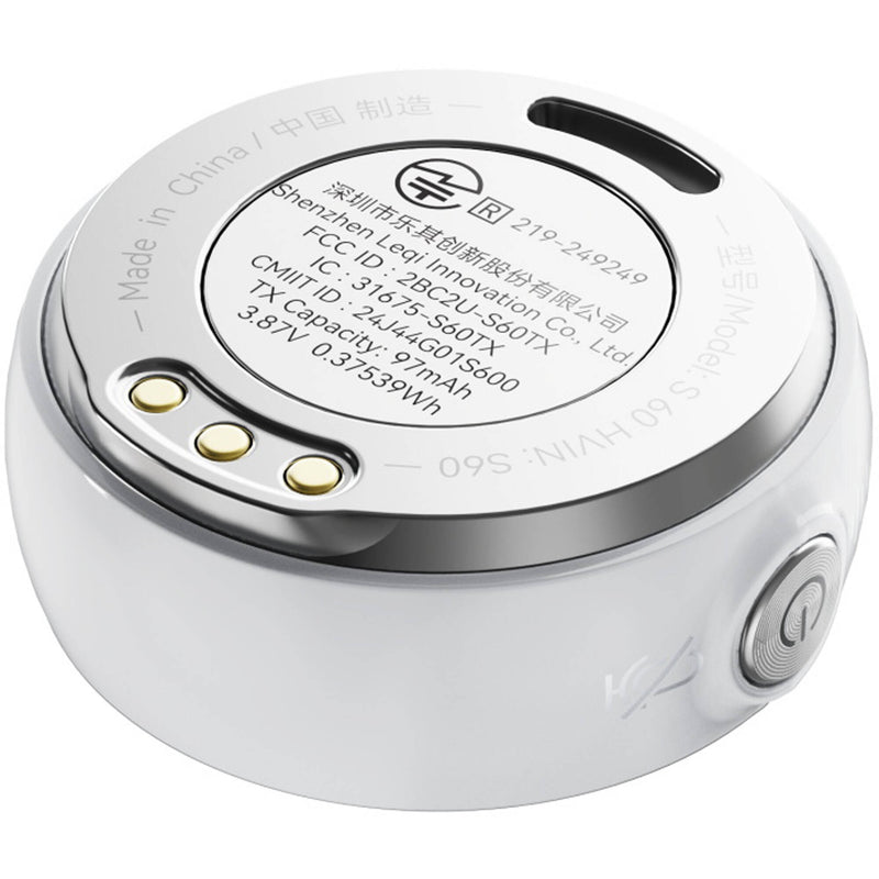 SmallRig S 60 2-Person Wireless Microphone System with USB-C Connector for Mobile Devices (2.4 GHz, White)