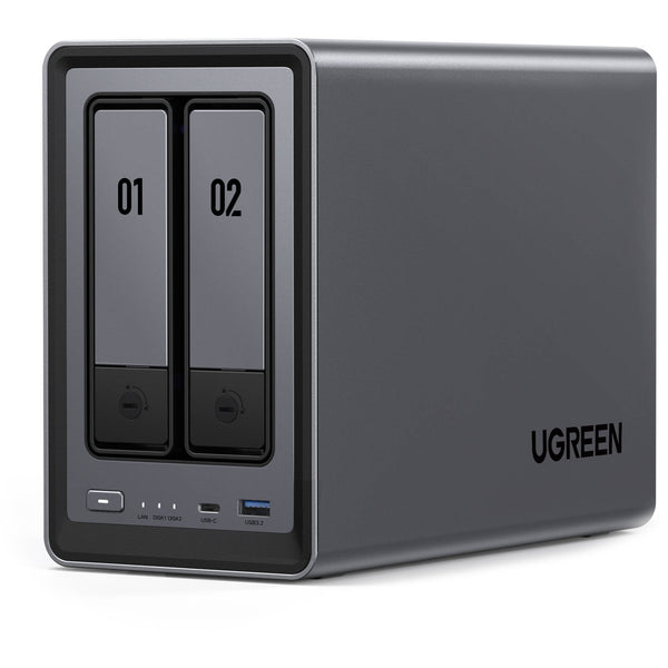 UGREEN NASync DXP2800 10TB x2 HDD付き Buy in India UGREEN NASync DXP2800 2-Bay NAS Enclosure – Tanotis