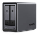 UGREEN 36TB NASync DXP2800 2-Bay NAS Enclosure Kit (2 x 18TB)