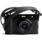 Evergreen Cases Minimalist Leather Camera Strap (Black, 28")