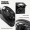 Evergreen Cases Minimalist Leather Camera Strap (Black, 28")